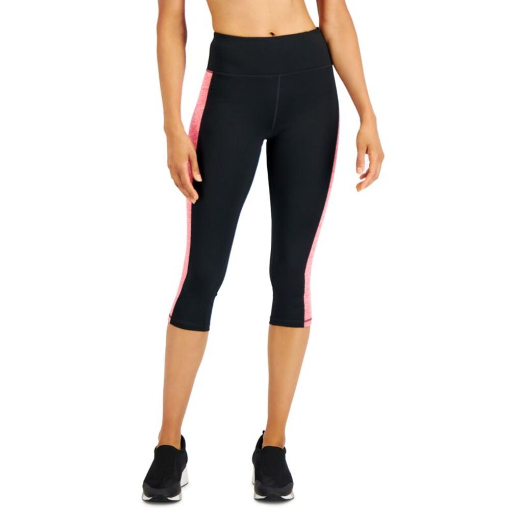 ID Ideology Plus Size Colorblocked Capri Leggings